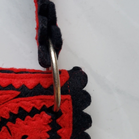 Unique vintage Hungarian shoulderbag w/strap - Picture 5 of 8